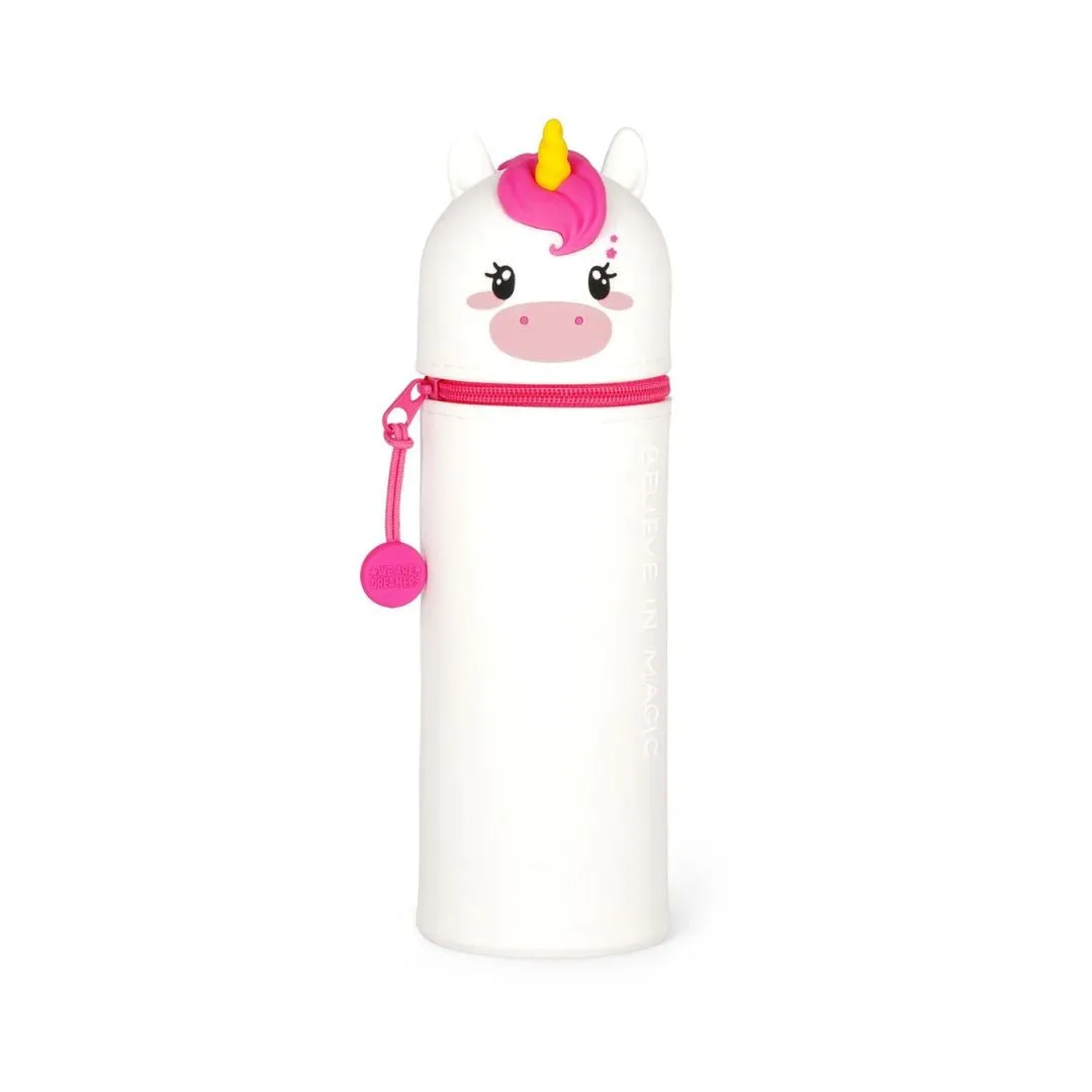 Unicorn 2 in 1 Silicone Pencil Case