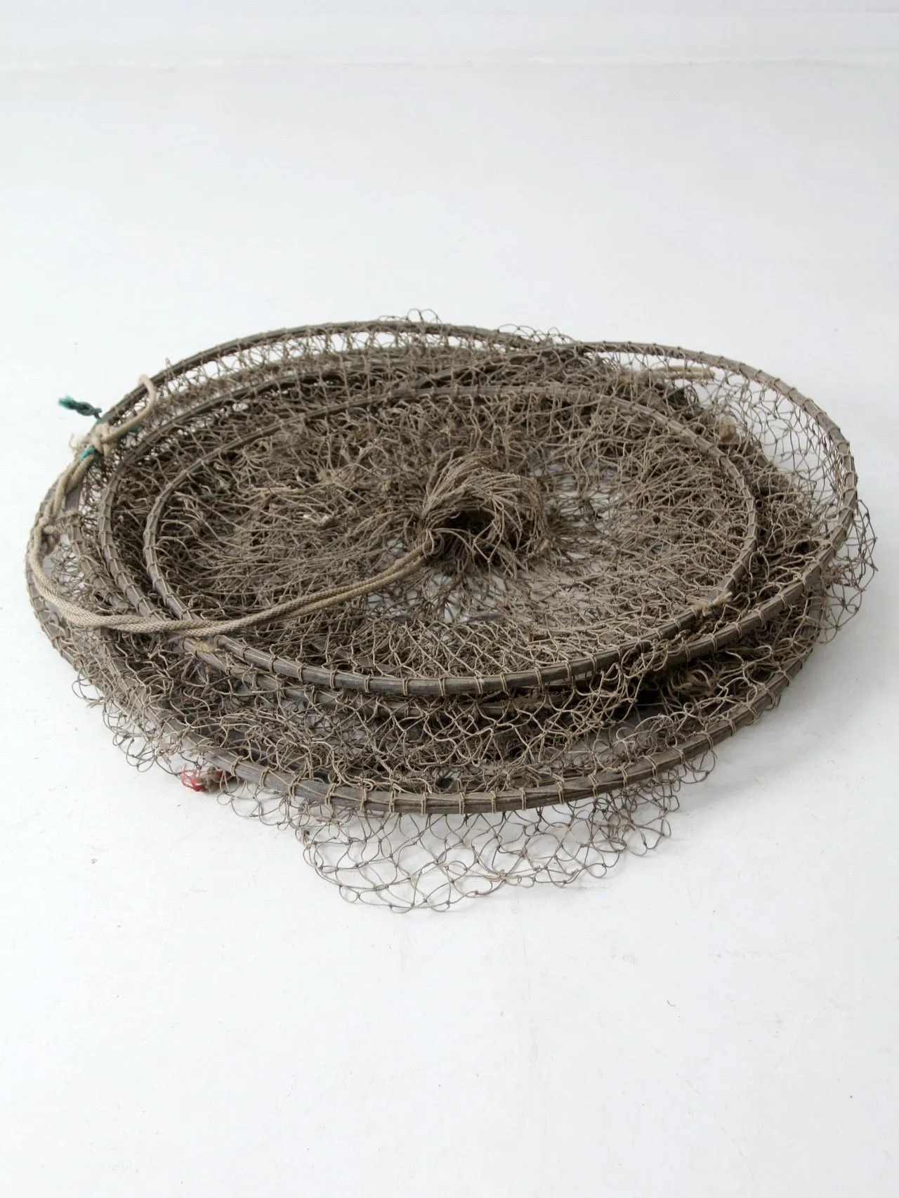 vintage fyke net, XL fishing net