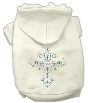 Warrior's Cross Studded Hoodies Cream S (10)