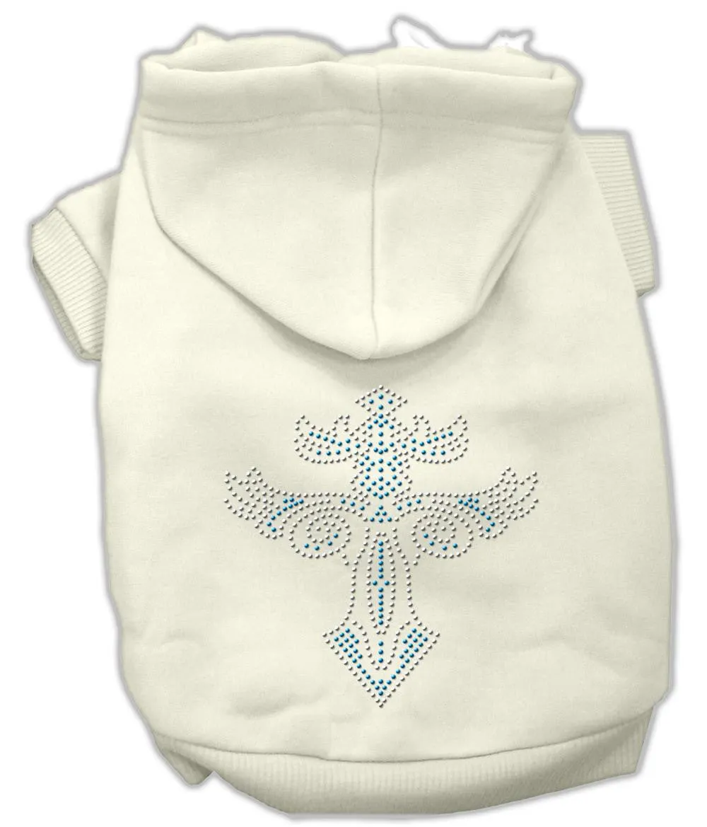 Warrior's Cross Studded Hoodies Cream XS (8)