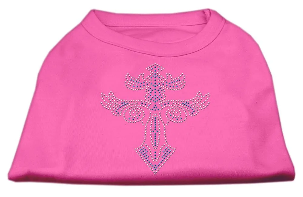 Warrior's Cross Studded Shirt Bright Pink XL (16)