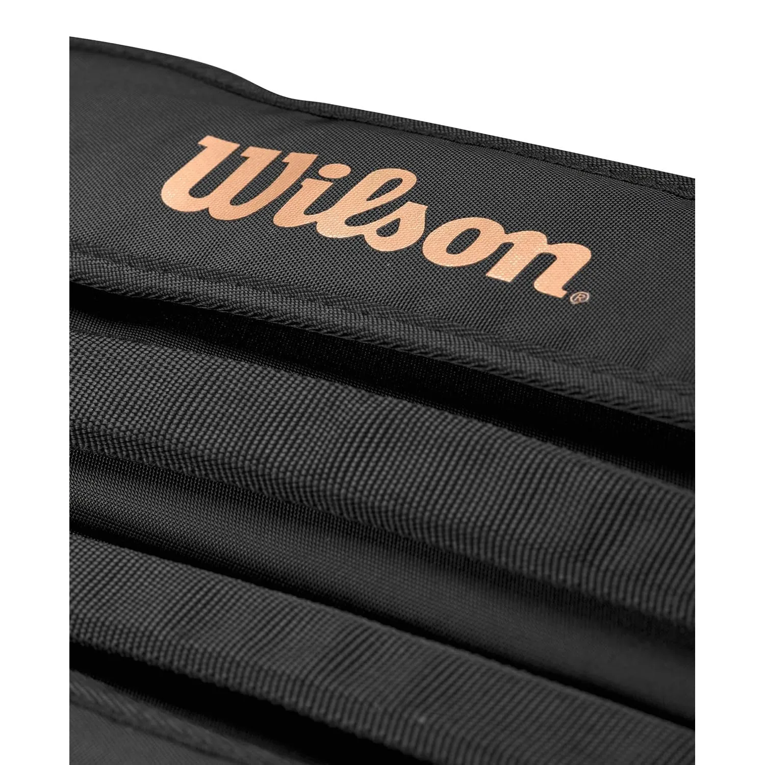 Wilson Super Tour Pro Staff V14 15PK Racquet Bag, Black/Brown