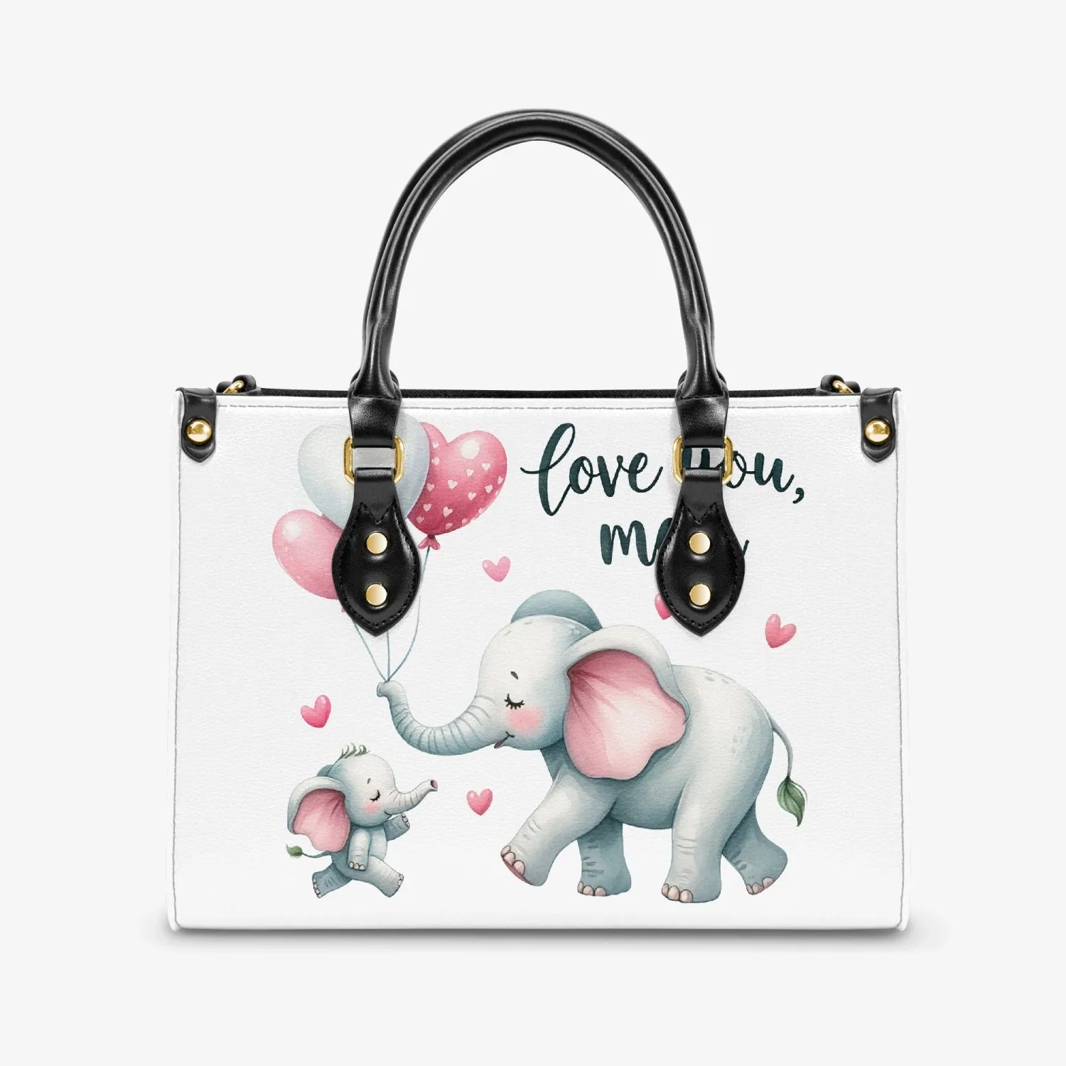 Women's Tote Bag - Elephant - Love you Mom