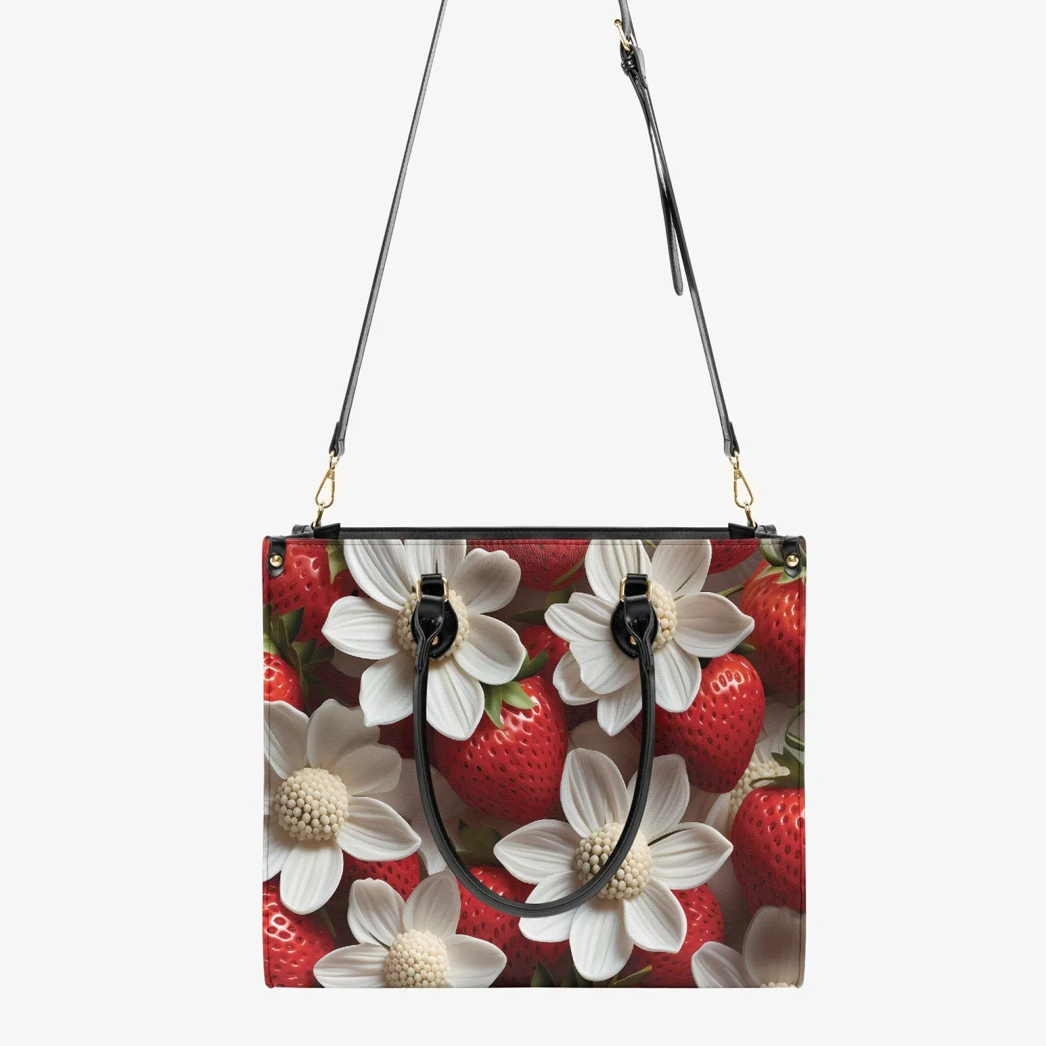 Women's Tote Bag - Strawberries and Cream