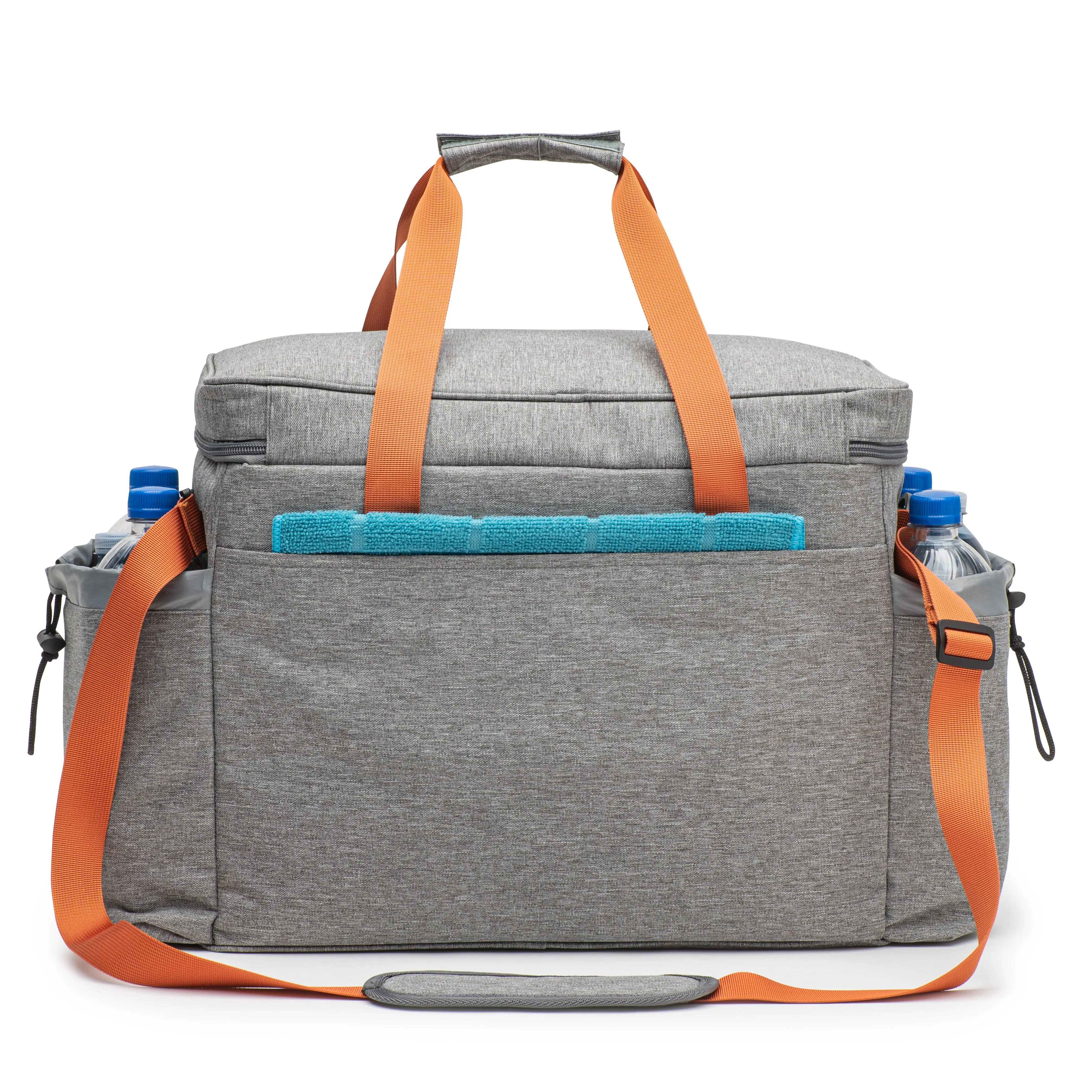 XX-Large Cooler Bag with Hard Bottom (16x13x10 in). Heavy Duty Fabric, Thick Foam Insulation, Heat Sealed Liner.