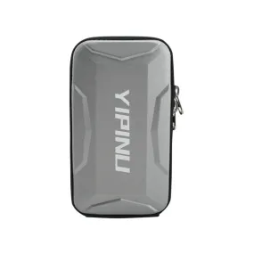 YIPINU Outdoor Multifunctional Arm Cycling Running Fitness Sports Phone Bag(Silver)